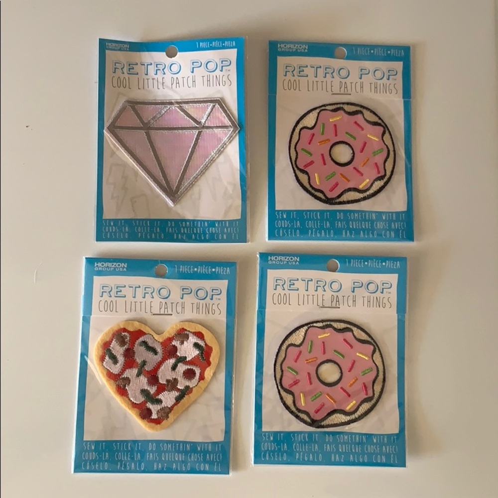 Patches - stick or sew NWT